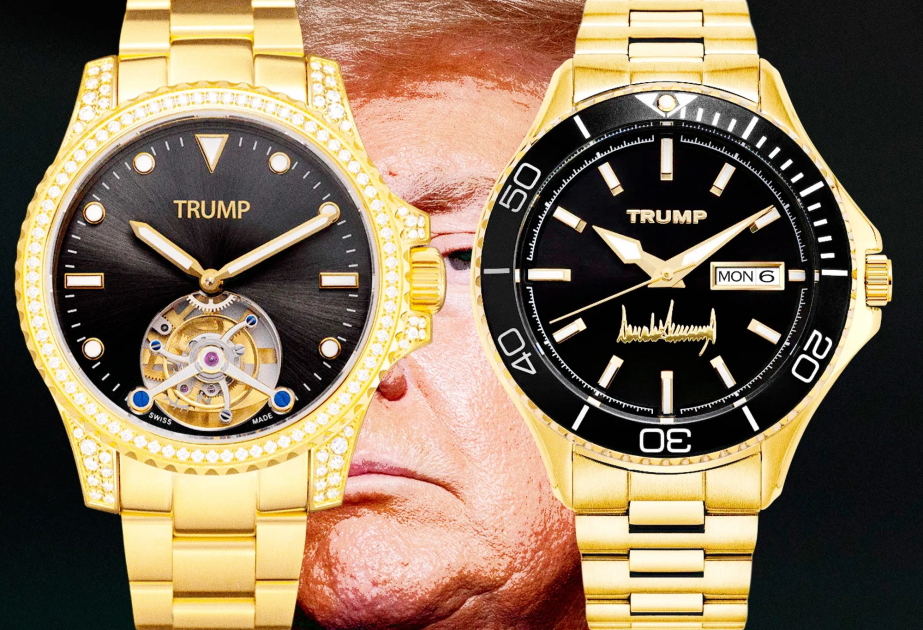 Los relojes firmados por Donald Trump están a la venta