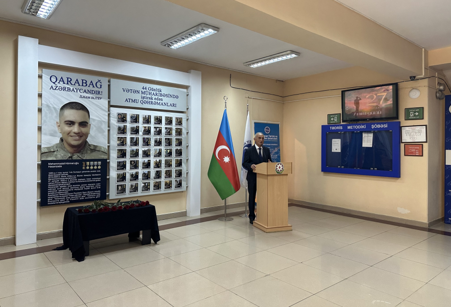 Turizm və Menecment Universitetində Anım Günü qeyd olunub
