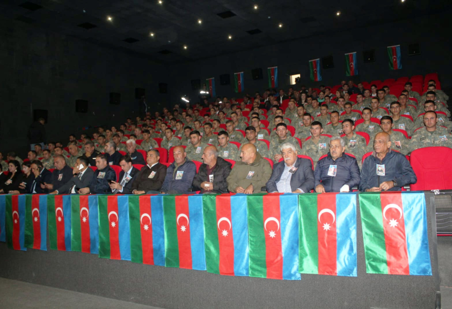 Laçında 44 günlük Vətən müharibəsinə həsr olunan sənədli film nümayiş etdirilib