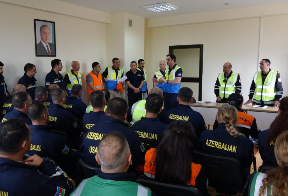 Azərbaycan Beynəlxalq Axtarış-xilasetmə Dəstəsi beynəlxalq sertifikata layiq görülüb