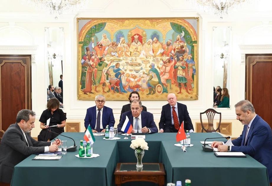 Rusiya, İran və Türkiyə xarici işlər nazirlərinin görüşü olub