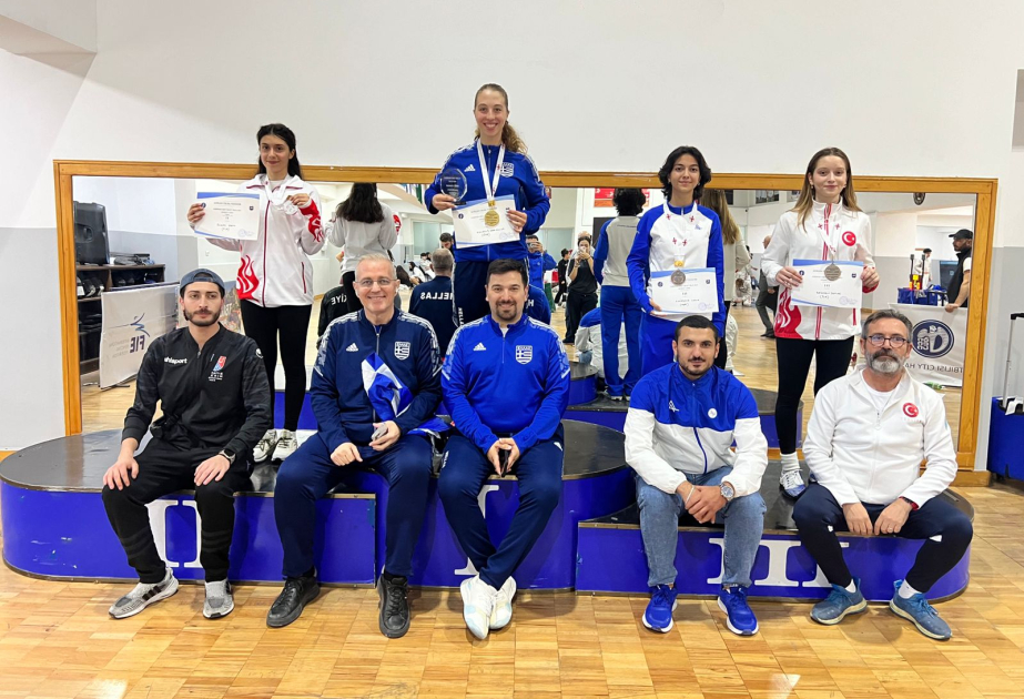 Young Azerbaijani female fencer bags bronze in Cadet Circuit Tbilisi