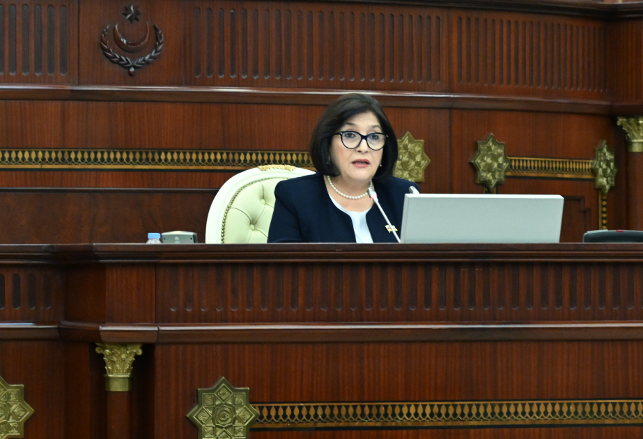 Milli Məclisin sədri: Ölkənin milli prioritetlərinin yerinə yetirilməsində möhkəm əsaslar yaratmalıyıq