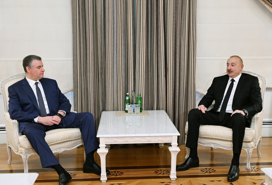 El Presidente de Azerbaiyán recibió al jefe de la facción del Partido Liberal-Demócrata de Rusia ACTUALIZADA