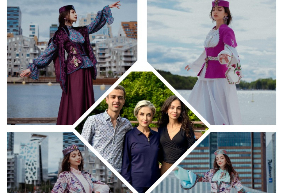 Azerbaijani fashion designer presents her "Kharibulbul" collection in Norway