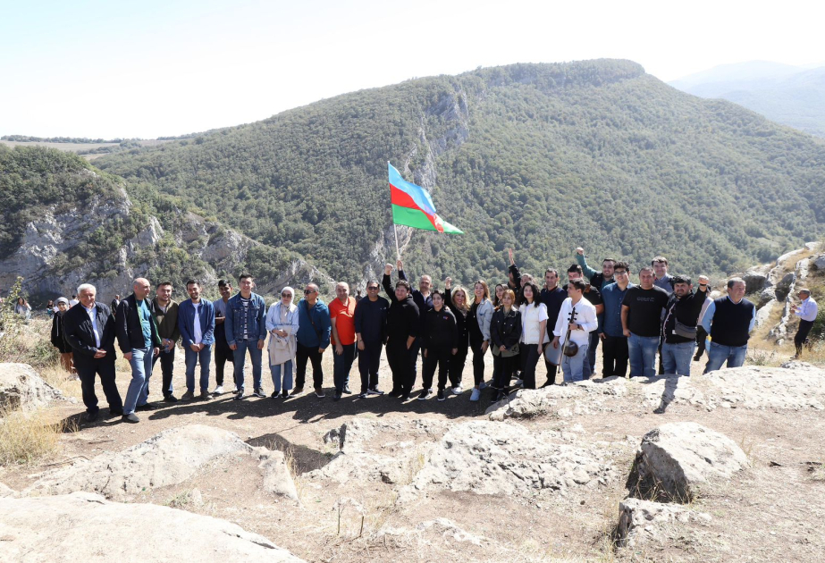 Vugar Hashimov Memorial 2024 participants tour Shusha
