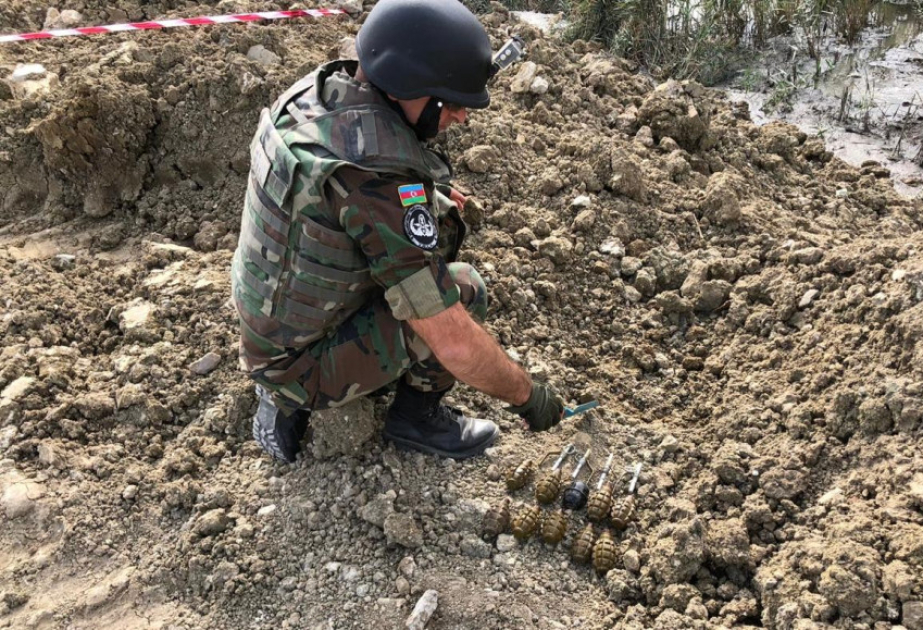 FHN: Masazırda aşkarlanan hərbi sursatlar ərazidən kənarlaşdırılıb