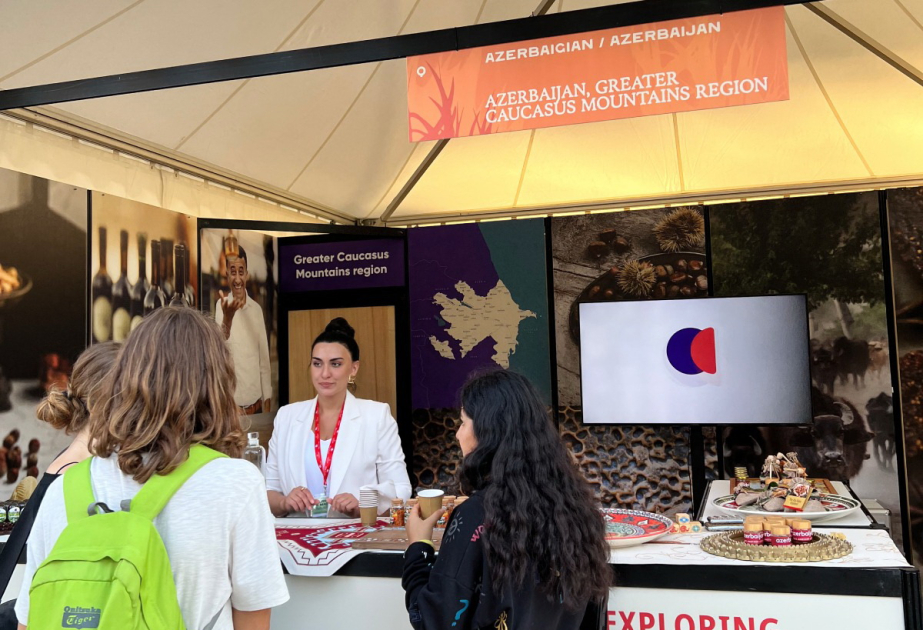 Azərbaycanın qastroturizm imkanları İtaliyada qida festivalında təbliğ edilib