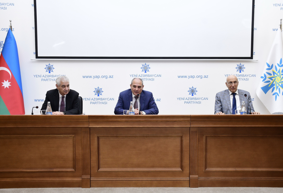 YAP İdarə Heyətinin iclası keçirilib