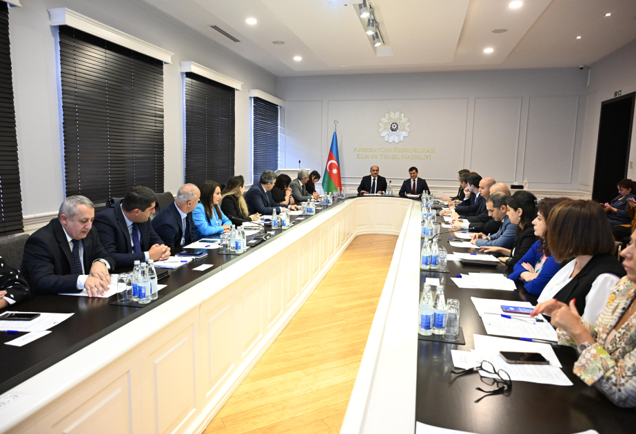 Elmi nəşrlərlə bağlı beynəlxalq reytinq göstəricilərinin yaxşılaşdırılması üzrə müzakirə aparılıb