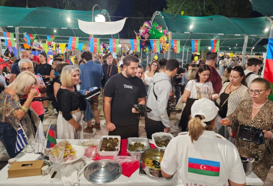 Yunanıstanda Azərbaycan mətbəxinin nümunələri təqdim edilib