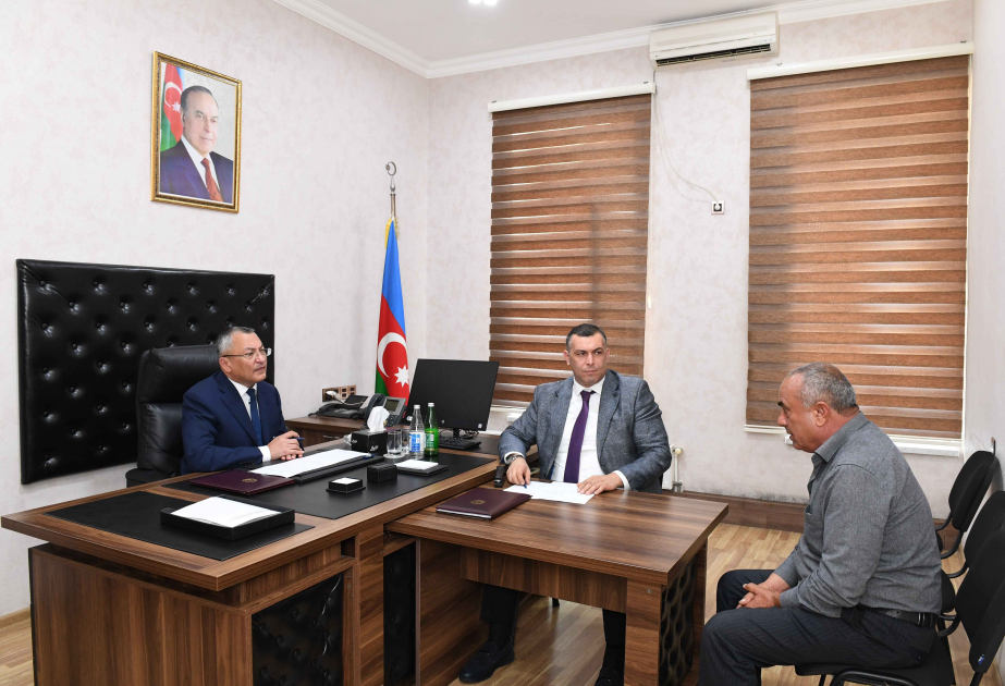 Dövlət Komitəsində vətəndaşların müraciətləri dinlənilib