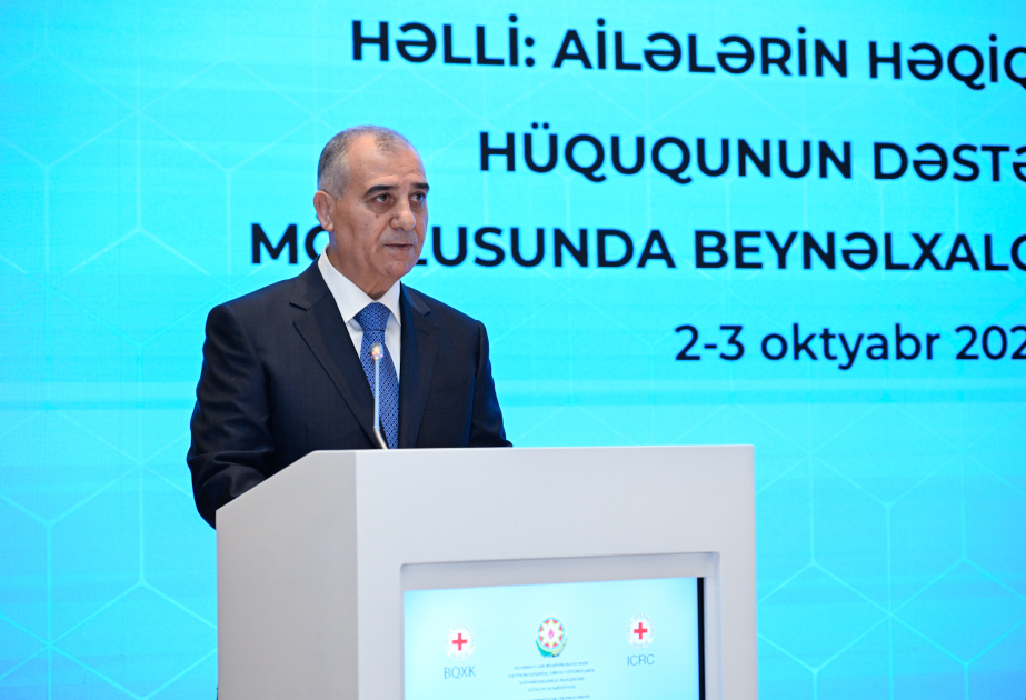Dövlət Komissiyasının sədri: Hazırda 3 min 979 nəfər itkin düşmüş şəxs kimi qeydiyyata alınıb