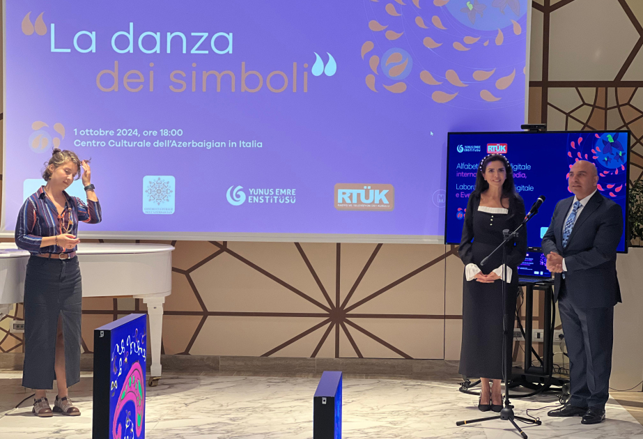 İtaliyadakı Mədəniyyət Mərkəzimizdə “Şuşa. Naxışların rəqsi” rəqəmsal sərgisi açılıb VİDEO