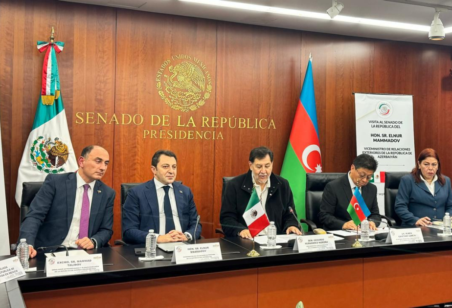 Presidenta de México: "Nos interesa seguir fortaleciendo los lazos de cooperación con Azerbaiyán"