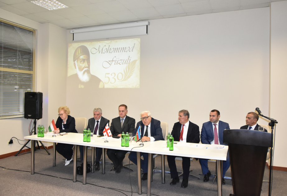 Məhəmməd Füzulinin 530 illiyinə həsr olunmuş beynəlxalq elmi konfrans keçirilib