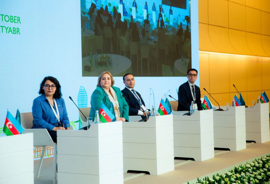 Старший научный сотрудник БГУ выступила с докладом на сессии Бакинской недели климатической деятельности