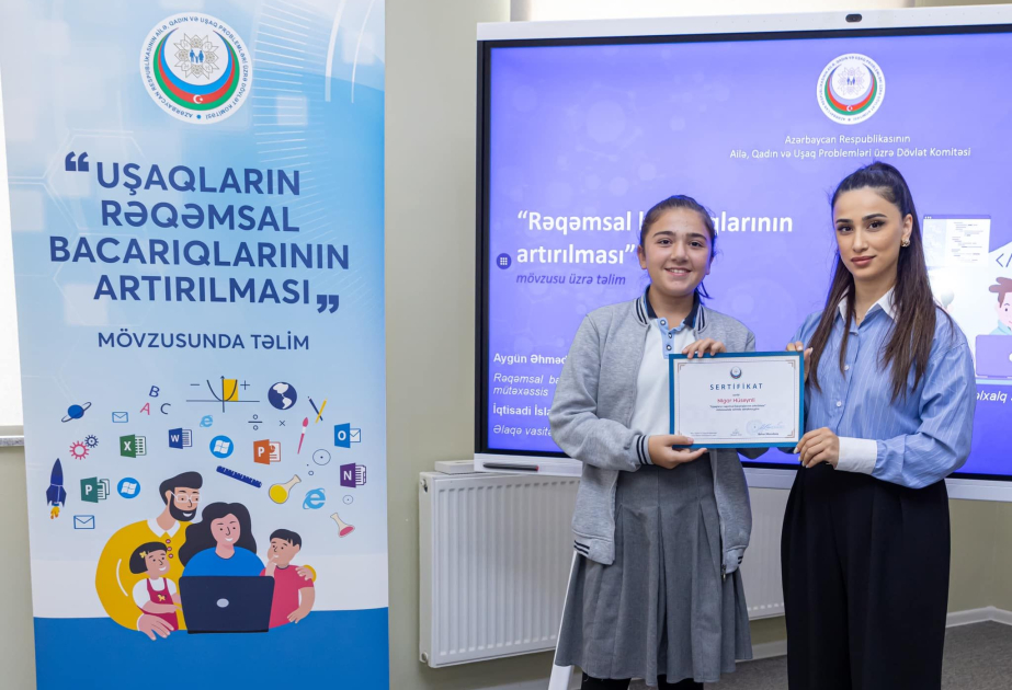 Zəngilanda uşaqların rəqəmsal bacarıqları artırılır