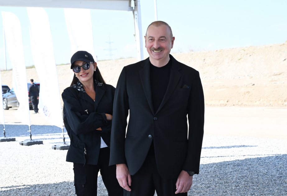 Foundation stones were laid for new enterprises in the Araz Valley Economic Zone industrial park in Jabrayil VIDEO