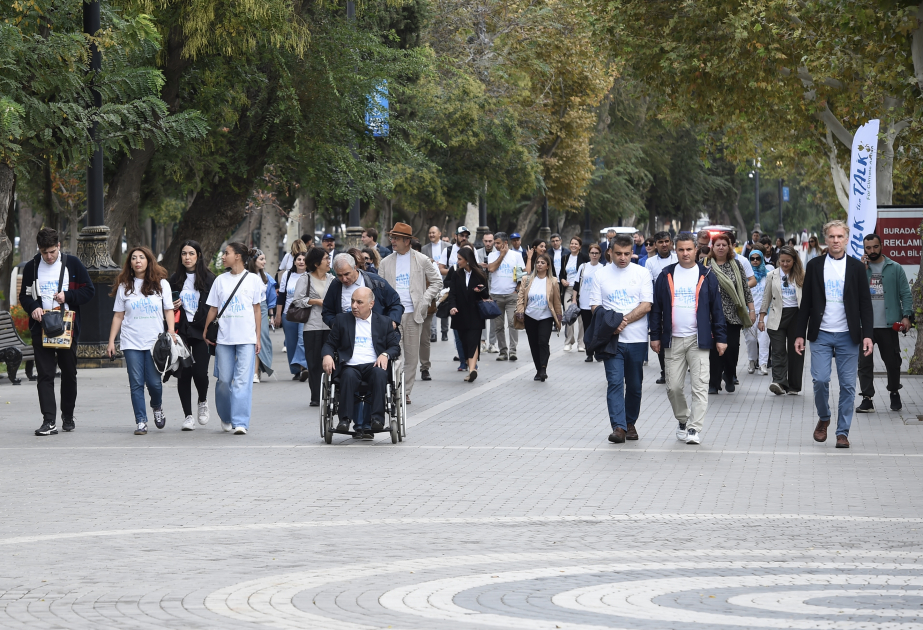 Bakıda “İqlim Fəaliyyəti üçün Yürüş” keçirilib