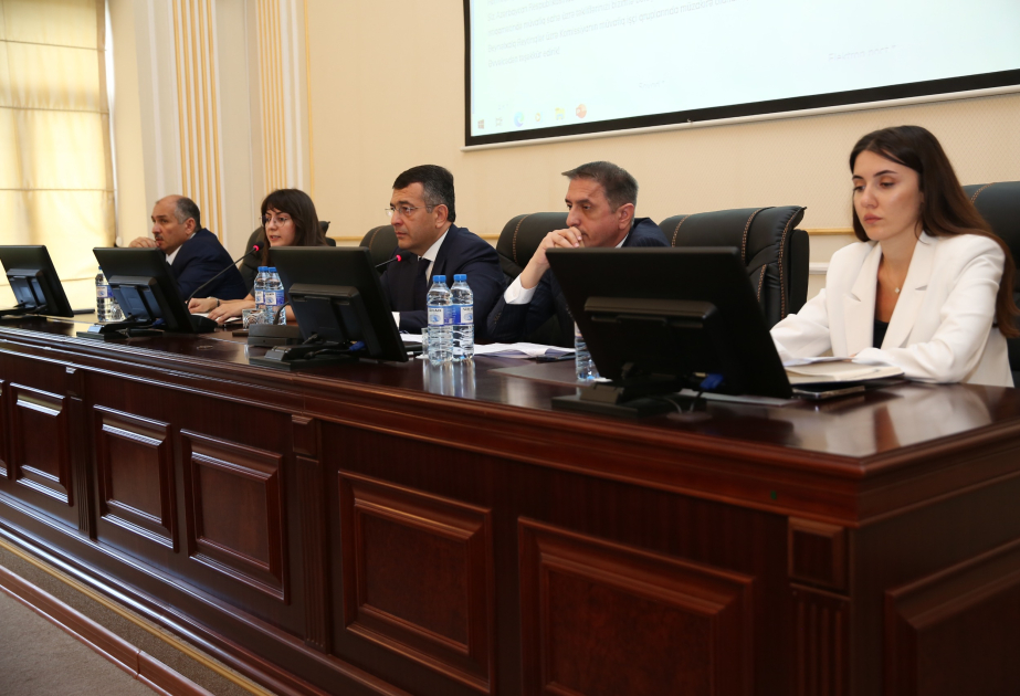 “Biznesin müflisləşməsi” işçi qrupunun auditorlarla görüşü keçirilib