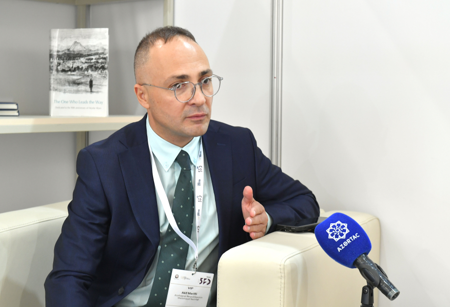 Akif Marifli: Kitab sərgisində mədəniyyətlər, düşüncələr birləşir