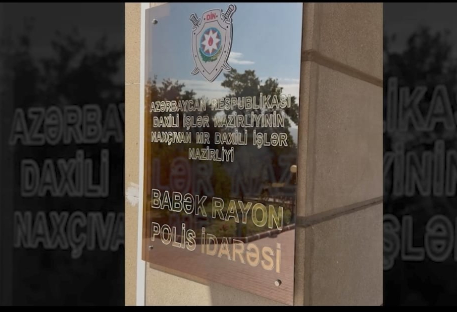 Babək rayonunda oğurluq edən şəxslər saxlanılıblar