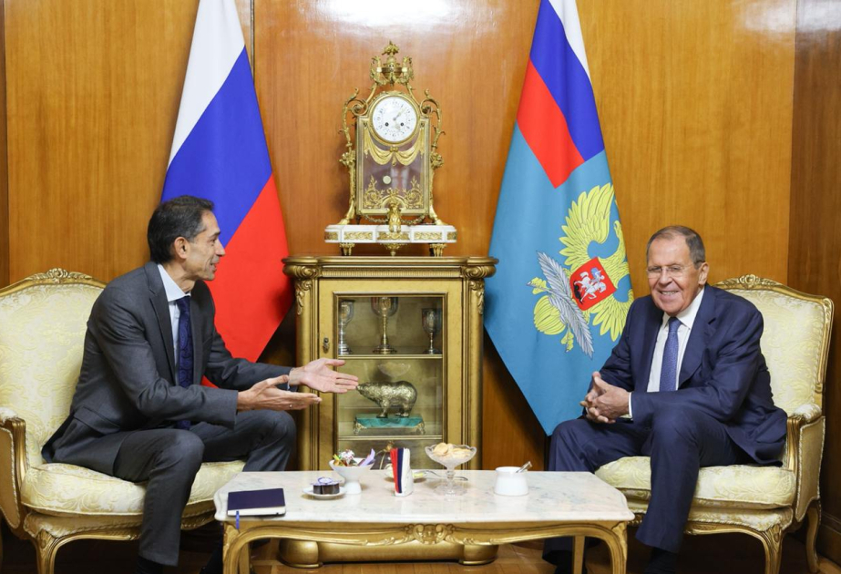 Le ministre russe des Affaires étrangères reçoit le nouvel ambassadeur d’Azerbaïdjan