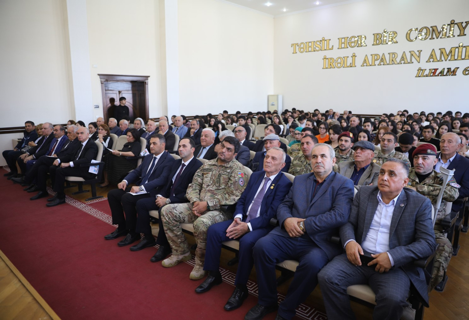 GDU-da “Ulu Öndər Heydər Əliyev milli-mənəvi dəyərlərimizin qorunması, inkişaf etdirilməsi və təbliği” mövzusunda konfrans keçirilib