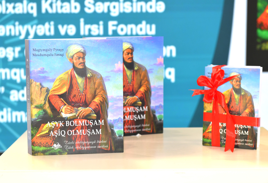 Bakı Beynəlxalq Kitab Sərgisi çərçivəsində Məhdimqulu Fəraqinin şeirlər kitabı təqdim olunub