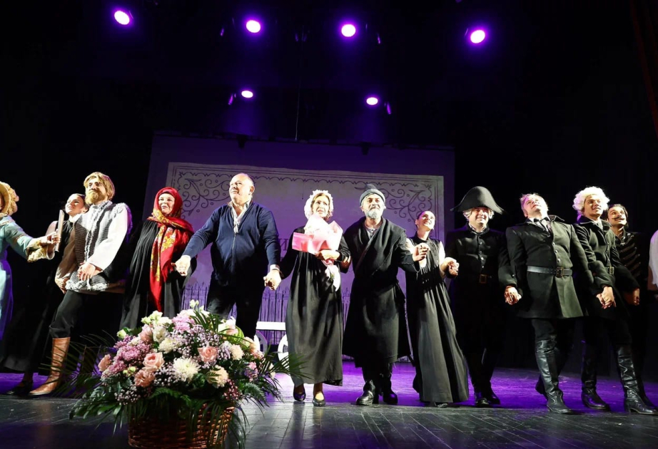 Rus Dram Teatrı Həştərxanda “Kapitan qızı” tamaşasını təqdim edib
