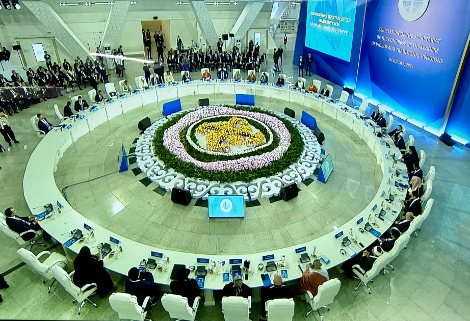 Azərbaycan dünya və ənənəvi dinlər liderlərinin tədbirində təmsil olunur
