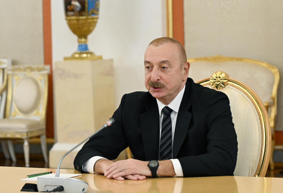 Präsident von Aserbaidschan: Vorgesehene Projekte zwischen Aserbaidschan und Russland erfordern ständige Aufmerksamkeit und Aufsicht