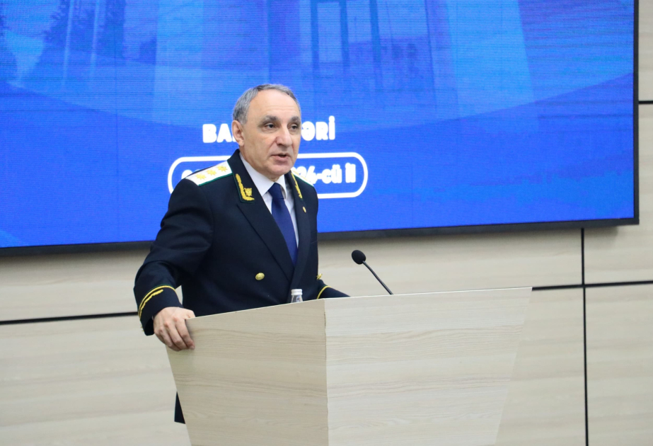 Baş Prokurorluğun geniş kollegiya iclası keçirilib