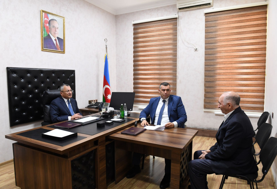 Keçmiş məcburi köçkünlərin müraciətləri dinlənilib