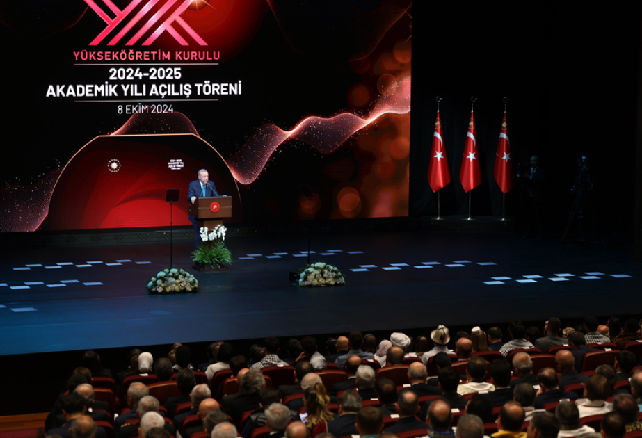 Ərdoğan: Türkiyə elmi nəşrlərin sayına görə TOP-10 ölkələr sırasına daxil olmağa çalışır