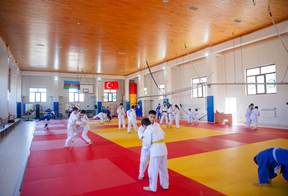 Mingəçevirdə cüdo idman klubuna baxış keçirilib
