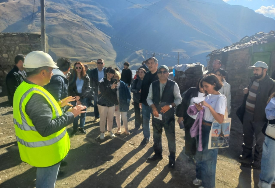 Dövlət Turizm Agentliyi Xınalıq kəndinə mediatur təşkil edib VİDEO