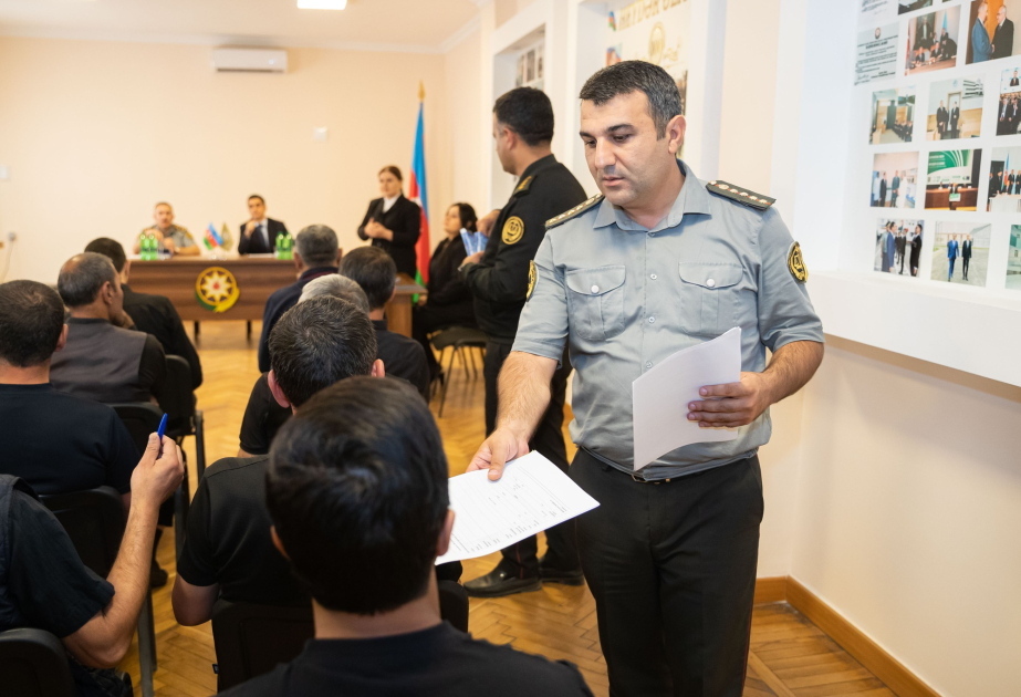 Daha 20 məhkumun qiymətləndirilməsi aparılıb
