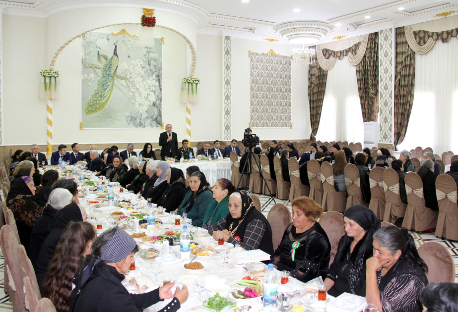 Daşkəsən rayonunda şəhid anaları ilə görüş keçirilib