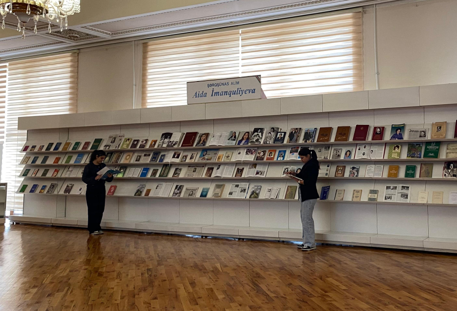 Milli Kitabxanada “Şərqşünas alim Aida İmanquliyeva” adlı kitab sərgisi keçirilir