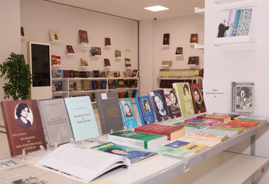 Görkəmli şərqşünas-alim Aida İmanquliyevaya həsr olunan kitab sərgisi təqdim edilib