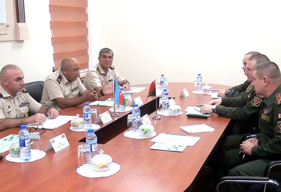 Azerbaijani, Belarusian military experts discuss engineering and technical support issues
