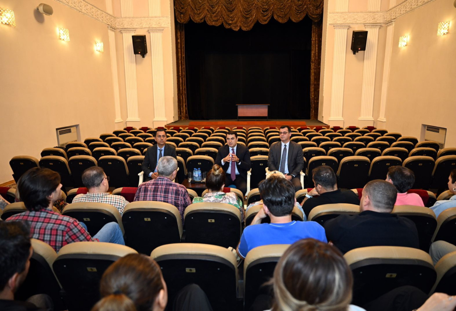 Mədəniyyət naziri: Yeni dövrün çağırışları teatrların fəaliyyətində nəzərə alınmalıdır