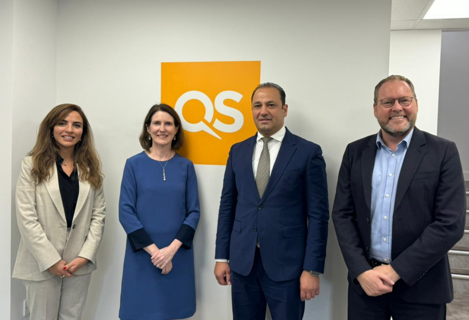 Neft və Sənaye Universiteti ilə QS şirkəti arasında əməkdaşlıq imkanları müzakirə edilib