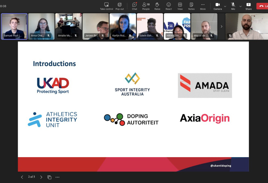 Azerbaijan National Anti-Doping Agency joins international working group led by UKAD
