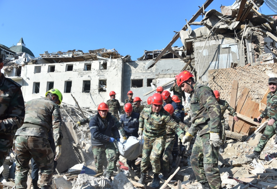 Han transcurrido cuatro años desde otro ataque con cohetes contra Ganja por parte de formaciones armadas armenias