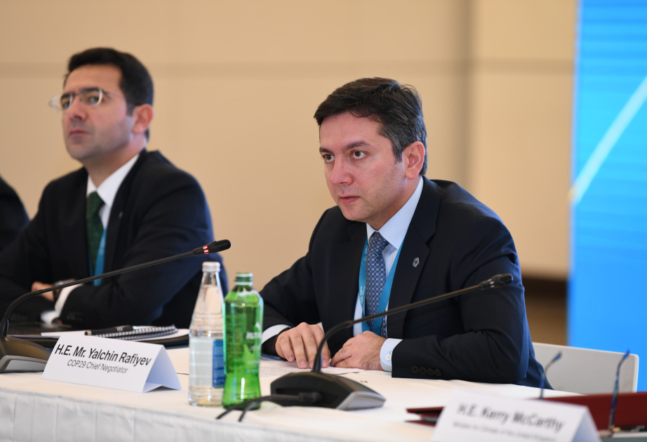 Negociador jefe de la COP29: "En el proceso de resolución de los problemas climáticos nos enfrentamos a problemas políticos y financieros"