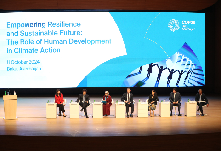 Bakıda Pre-COP29 çərçivəsində iqlim fəaliyyətində insan inkişafının rolu üzrə mühüm tədbir keçirilib