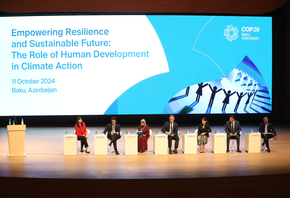Pre-COP event in Baku highlights crucial role of human development in climate action